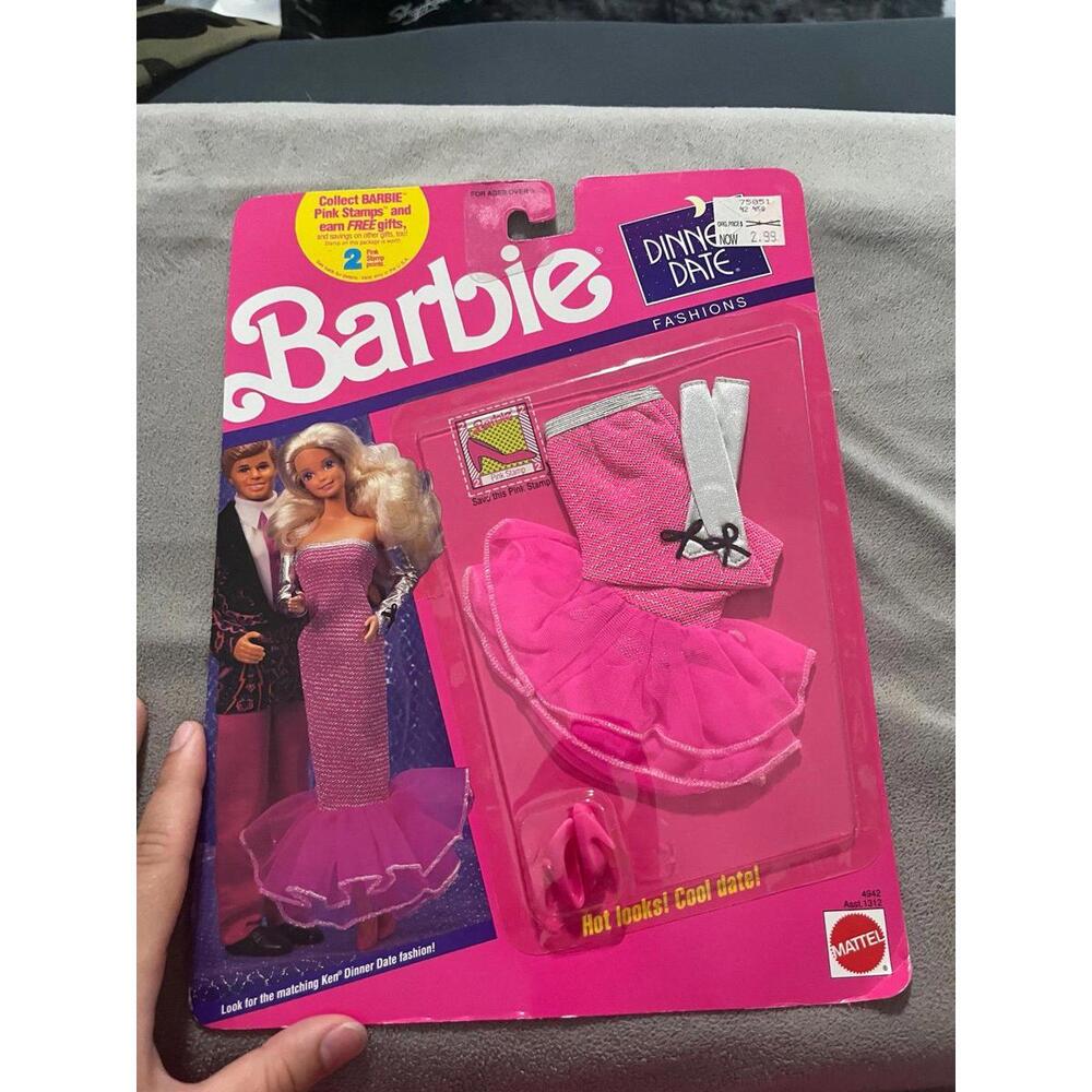 1990 BARBIE DINNER DATE FASHION #4942‎ *NEW*